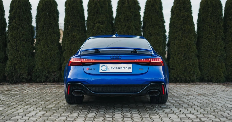 Audi RS7 cena 669338 przebieg: 49674, rok produkcji 2022 z Dąbrowa Tarnowska małe 781